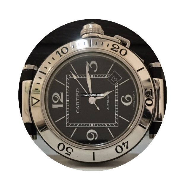 Cartier Pasha Seatimer Automatic Steel &...