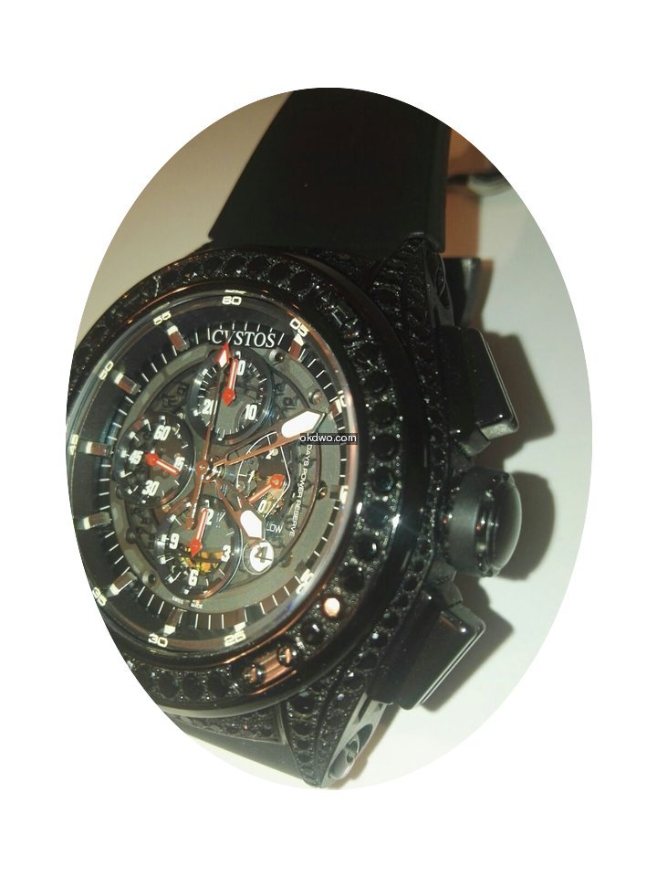 Cvstos Challenge-R 50 Chrono Black Steel...