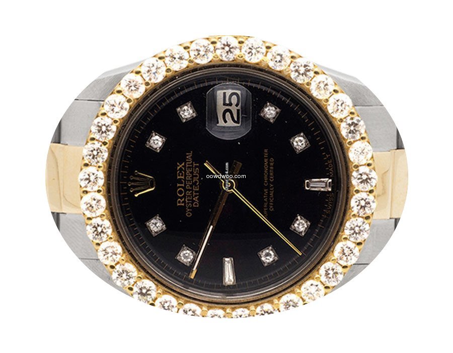 Rolex 18K Rolex Datejust 2 Tone 36MM Sta...