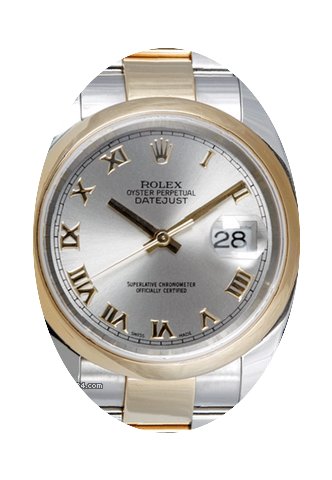 Rolex Datejust 36 116203-GRYRDO Grey Rom...