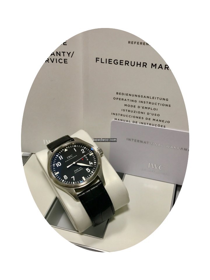 IWC Pilot Mark XVII Box/papers (2014)...