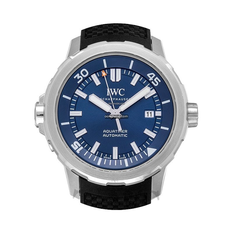 IWC Aquatimer Automatic Blue Steel/Rubbe...