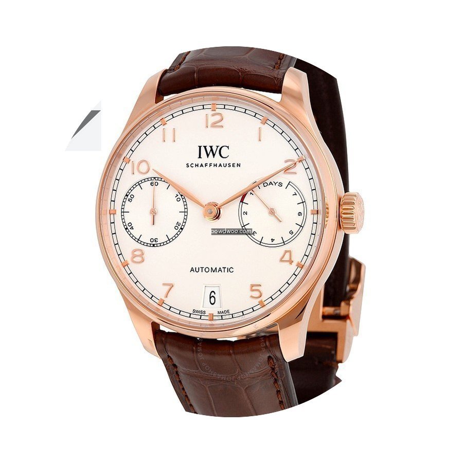 IWC Portogieser 7 Days Red Gold Power Re...
