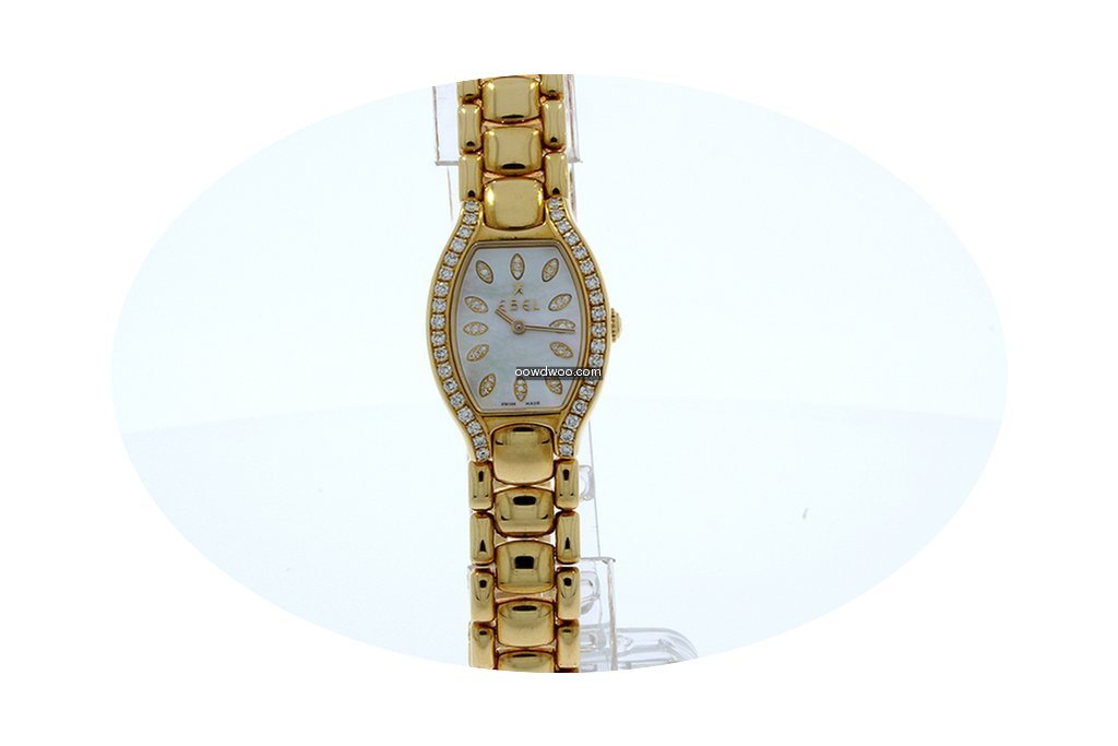 Ebel Beluga 18krt gold watch and bracele...