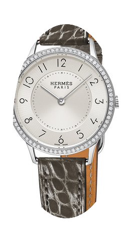 Hermès Slim d'Hermes MM Quartz 32mm Lad...