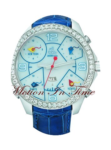 Jacob & Co. The Five Time Zone Stain...