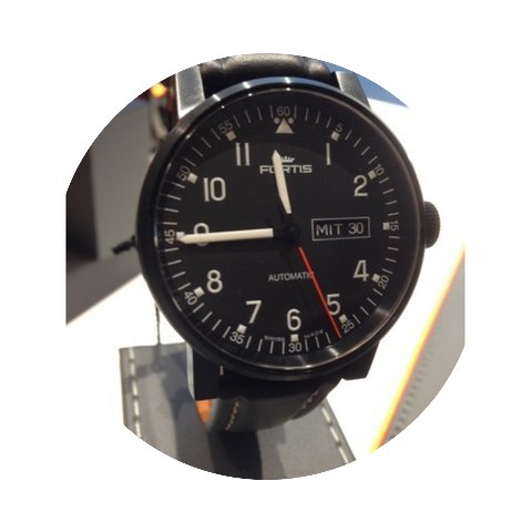 Fortis Spacematic Pilot Professional Bla...