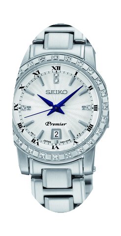 Seiko Damenuhr Premier Quarz...