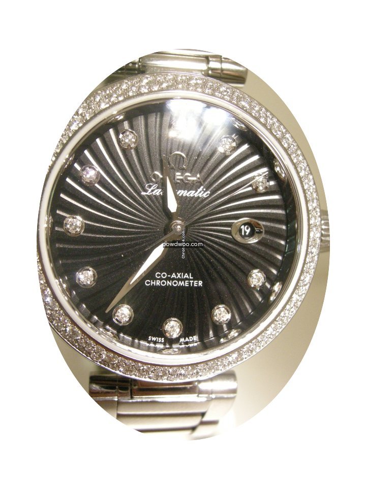 Omega Ladymatic Nero su Acciaio...