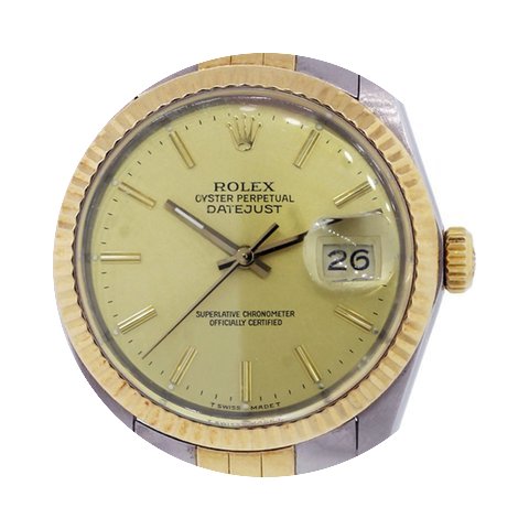 Rolex 16013 Datejust Two Tone Champagne ...