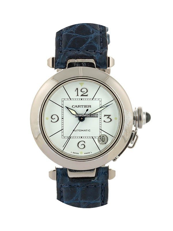 Cartier Pasha 36mm In Oro Bianco 18kt Re...