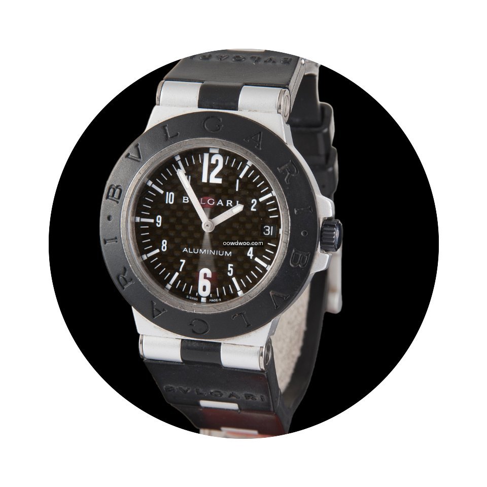 Bulgari Diagono Aluminium 38 mm Automati...