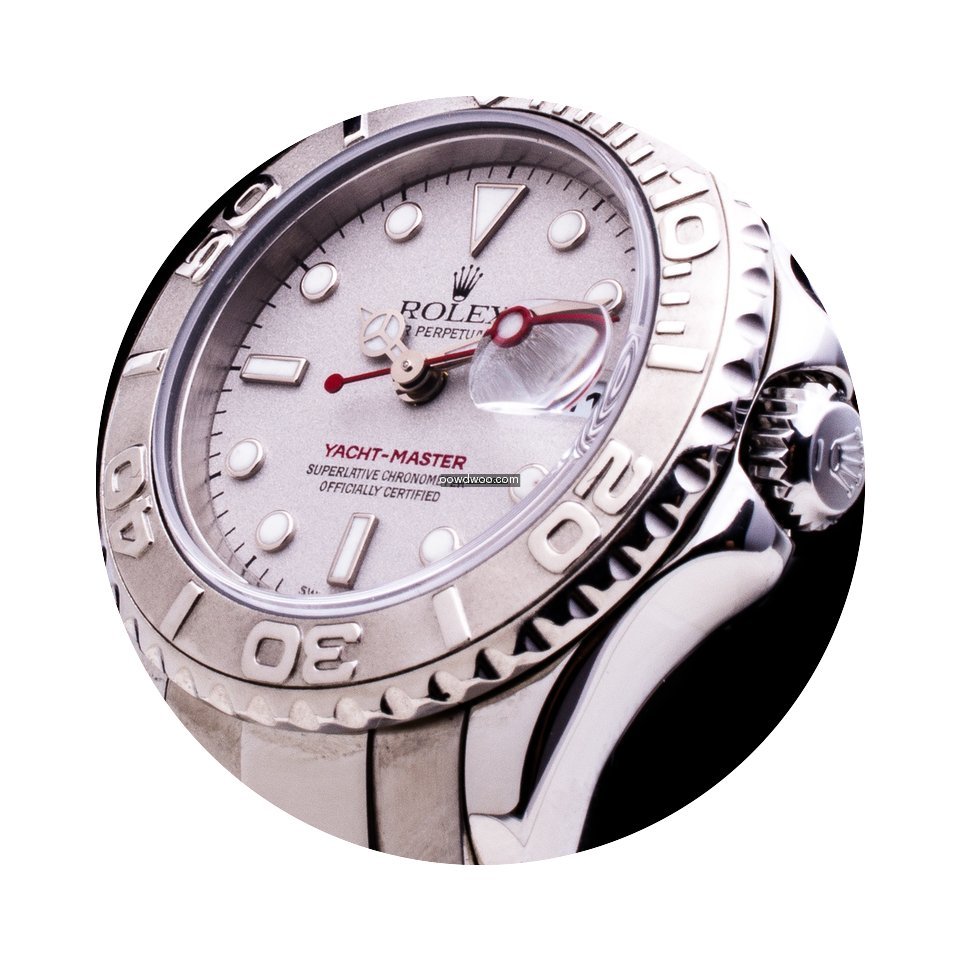 Rolex Lady Yacht-Master 950 Platin/Stahl...