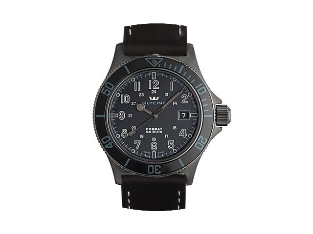 Glycine Combat Sub Stealth, PVD...