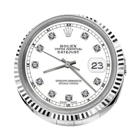 Rolex Ladies Rolex 31mm Datejust White C...