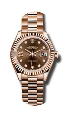 Rolex 18KT Pink Gold Lady Date Just Pres...