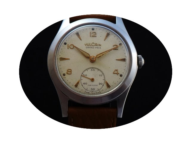 Vulcain Vintage Grand Prix 50's Mechanic...