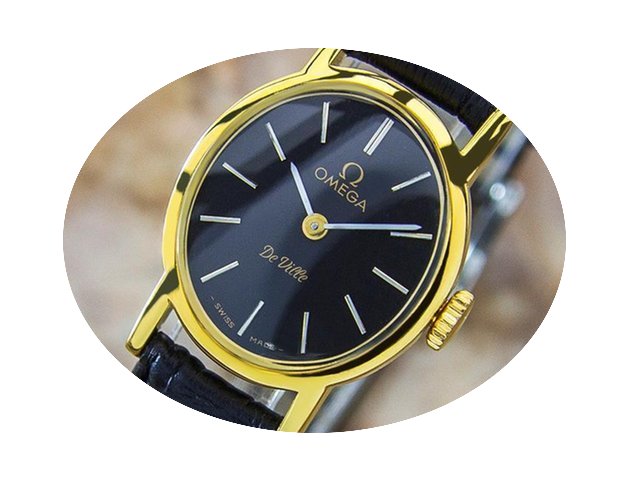 Omega Deville Manual Gold Plated Swiss M...