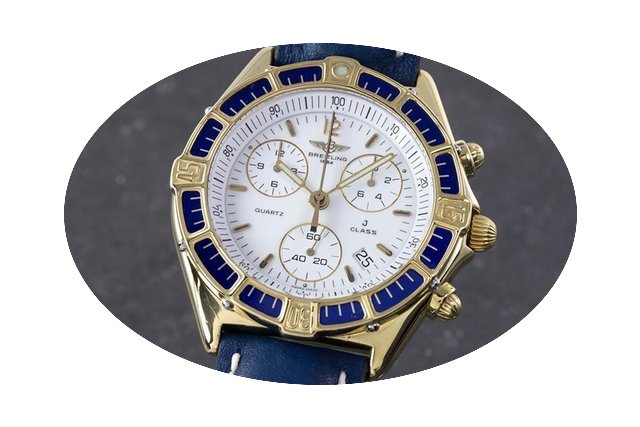 Breitling 18k (0,750) Gold J-class Chron...