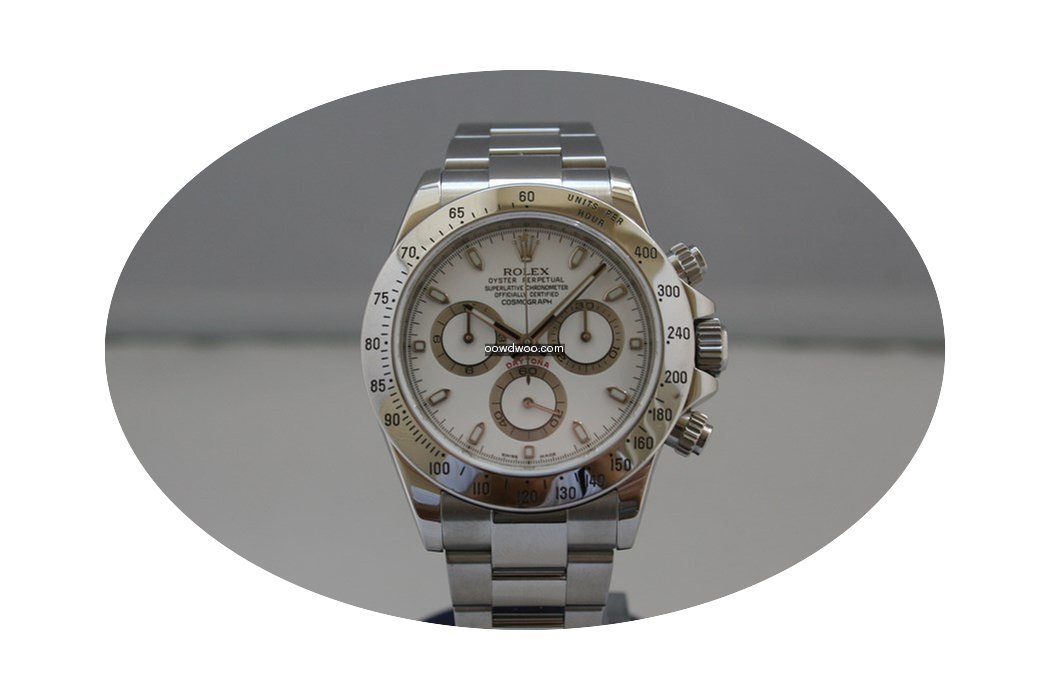 Rolex Daytona 116520 White Dial...