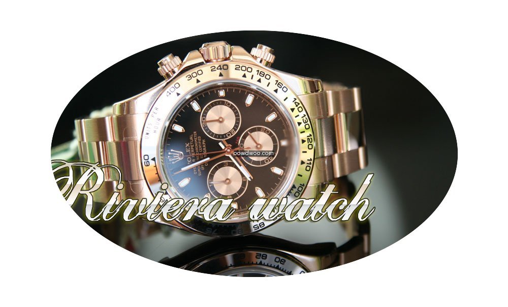 Rolex DAYTONA Rose GOLD / Or Rose...