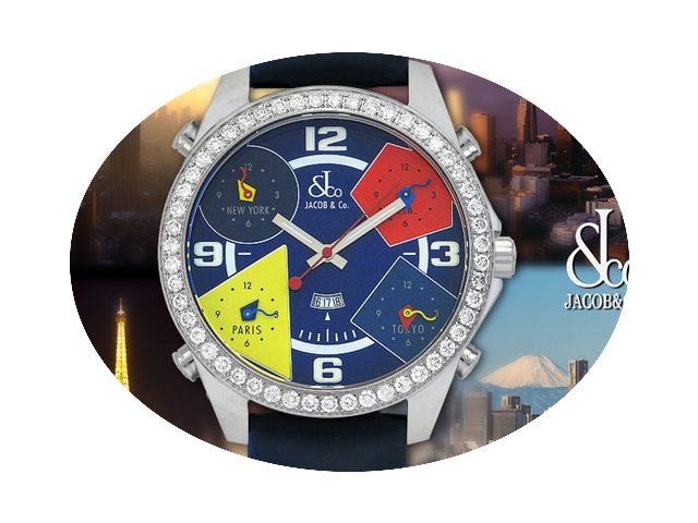 Jacob & Co. Five Time Zone...