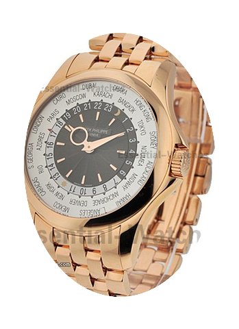 Patek Philippe 5130 World Time on Bracel...