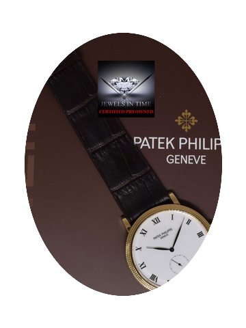Patek Philippe Calatrava 18k Yellow Gold...