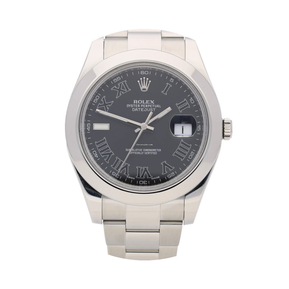 Rolex Datejust II 116300 - 41mm - Grey R...