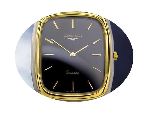 Longines Rare Swiss Made Yellow Gold Pla...