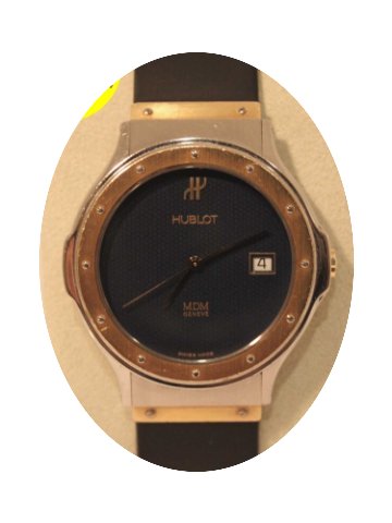Hublot acero y oro 36 mm....