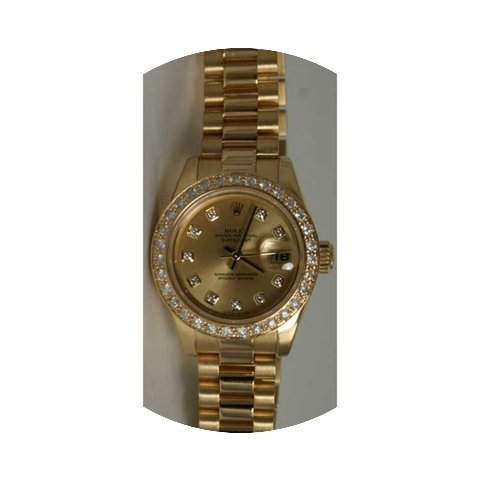 Rolex Presidential 179178 Lady's 18K Yel...