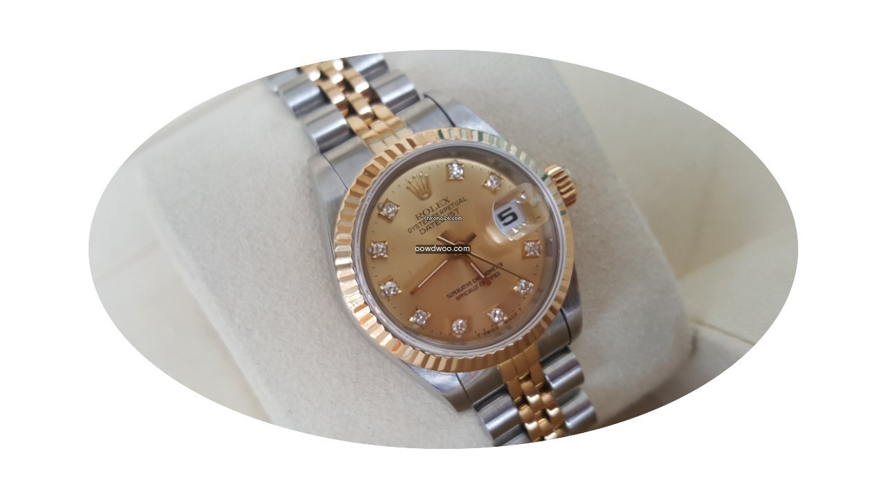 Rolex FULL SET perfect 69173 Date Just G...