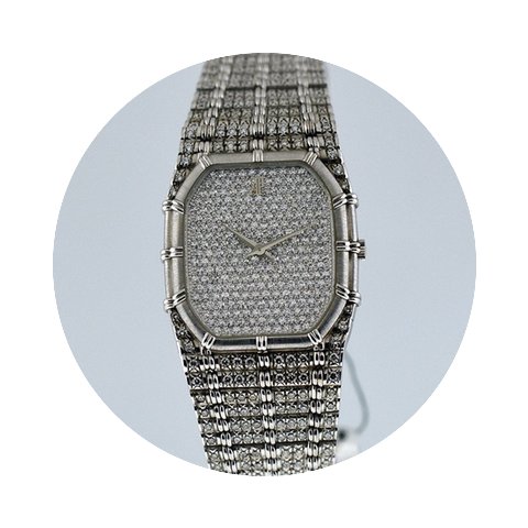 Audemars Piguet Bamboo Ladies Diamond Wa...