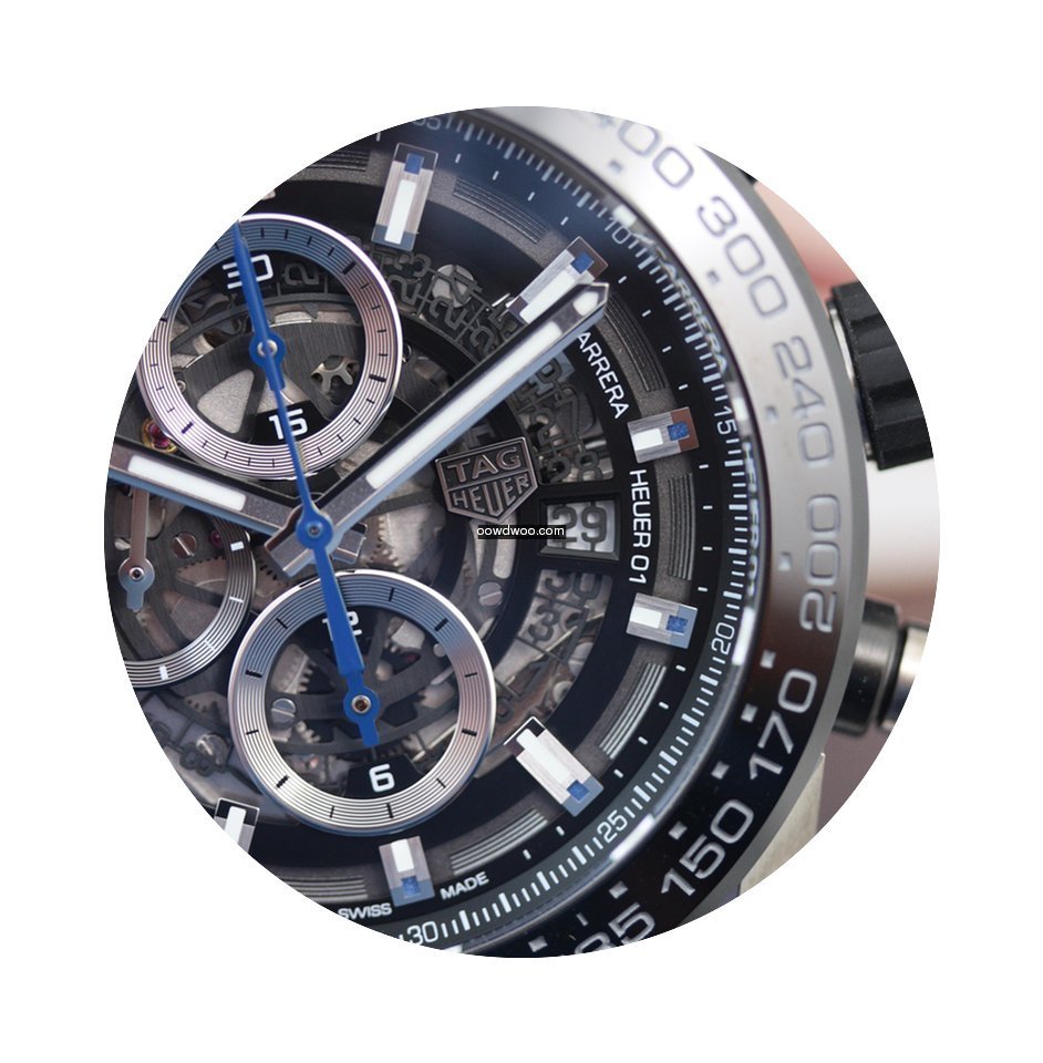 TAG Heuer Men's CARRERA Heuer 01 Blue To...