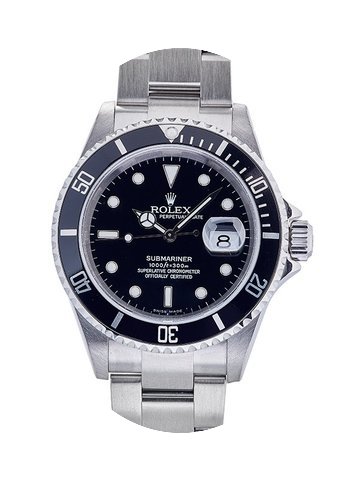 Rolex Submariner Date 40mm In Acciaio Re...