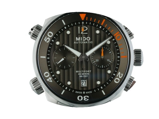 Mido Multifort Chronograph Stahl Automat...