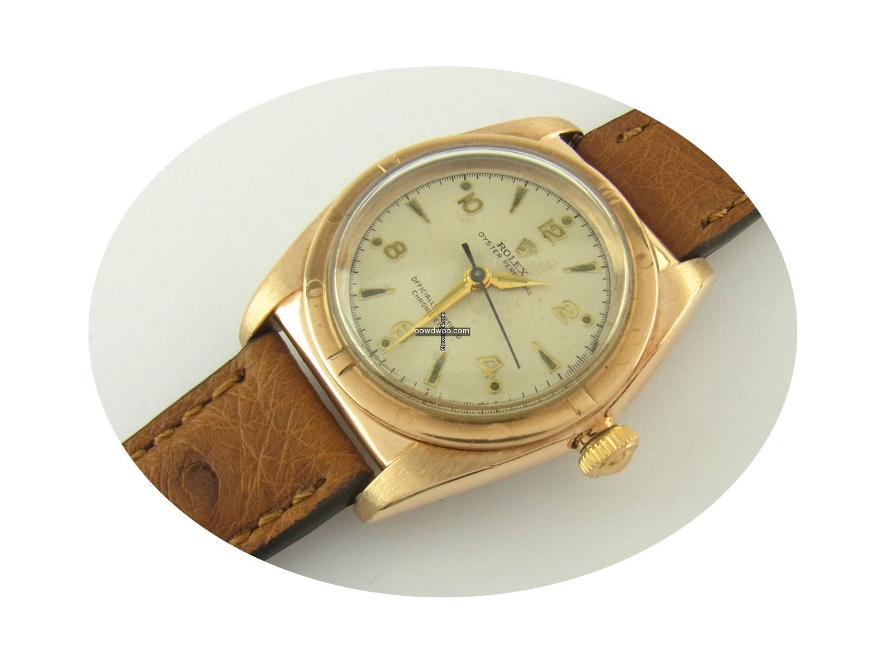 Rolex Oyster Perpetual Bubble Back Ref 3...