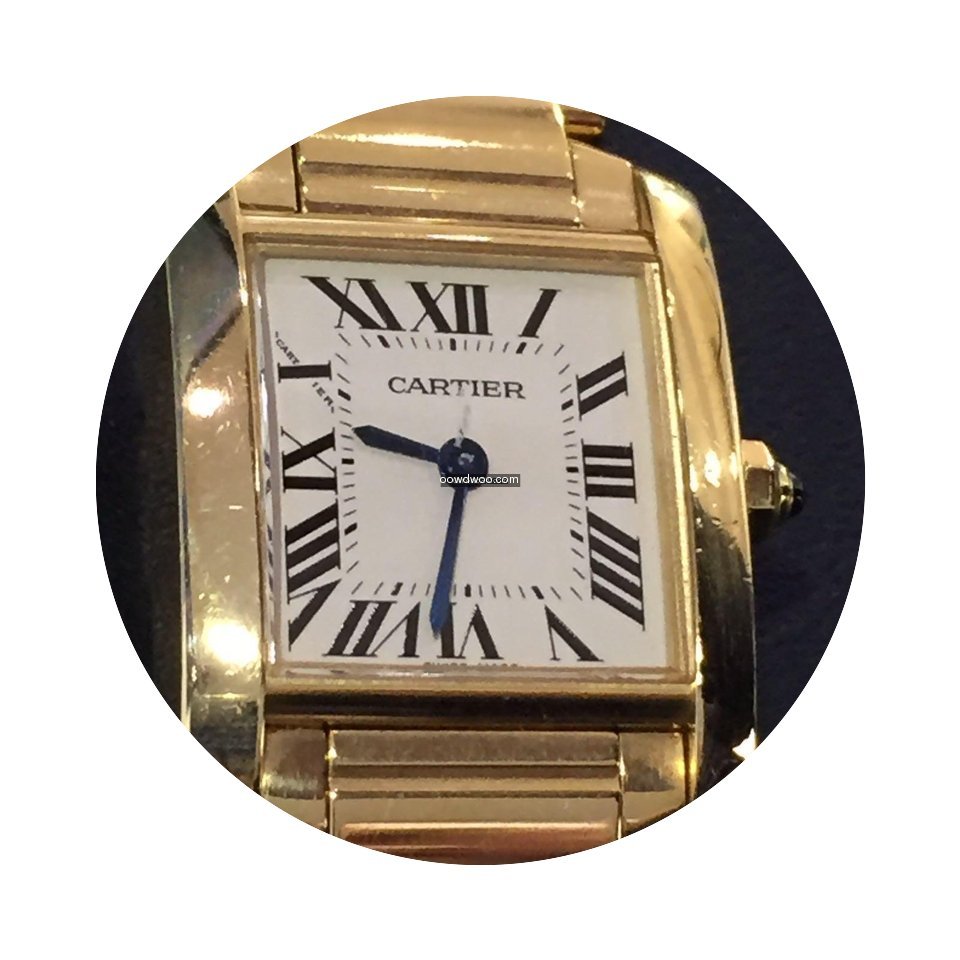 Cartier TANK FRANCAISE LADY QUARZO...