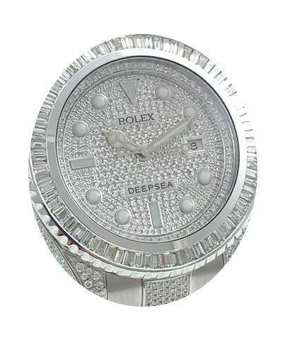 Rolex Deep Sea Iced Out Custom Ice 20 Ca...