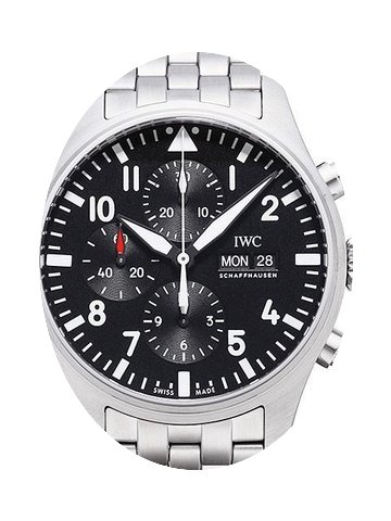 IWC Fliegeruhr Chronograph Edelstahlband...