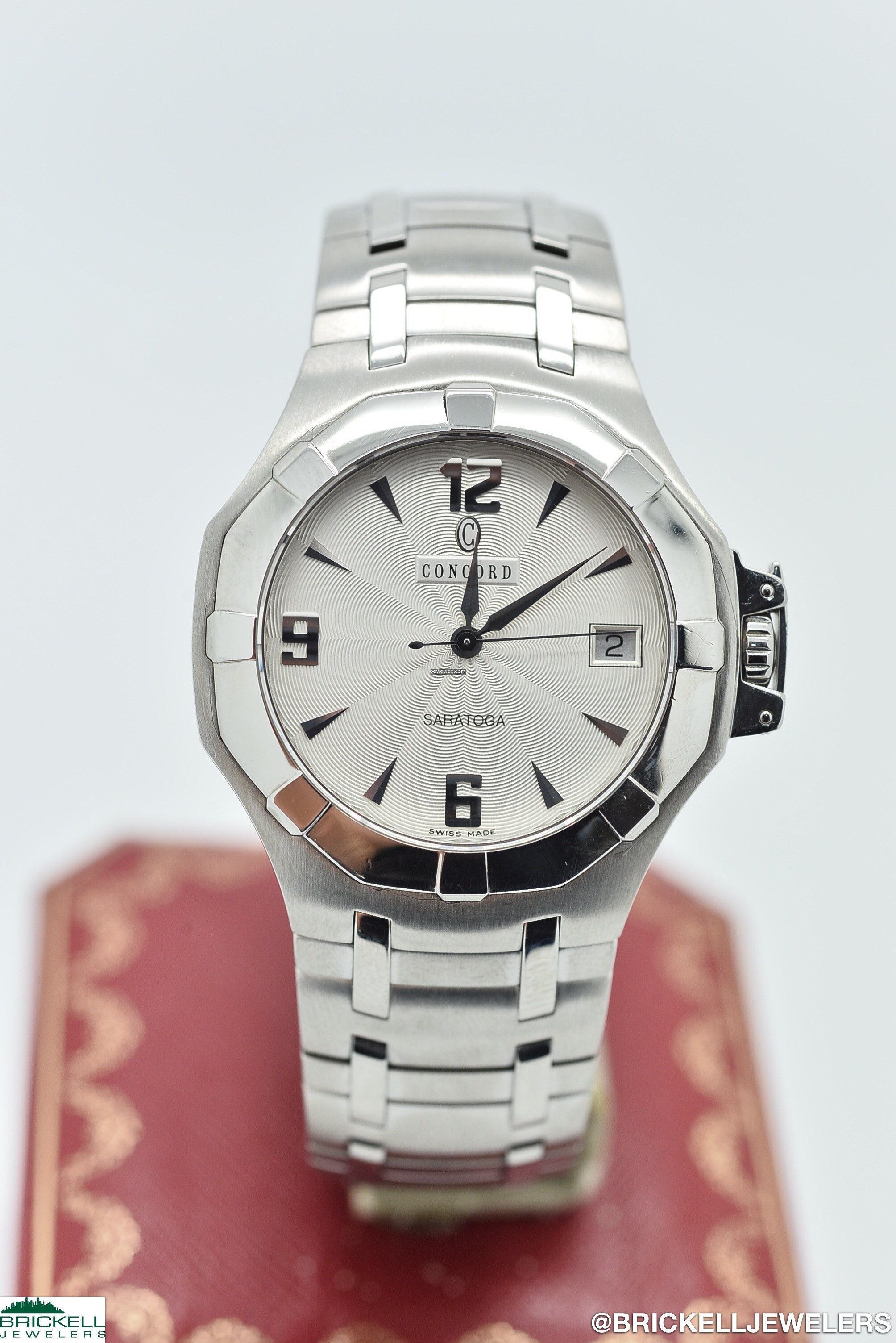 CONCORD SARATOGA SILVER / GREY Stainless...