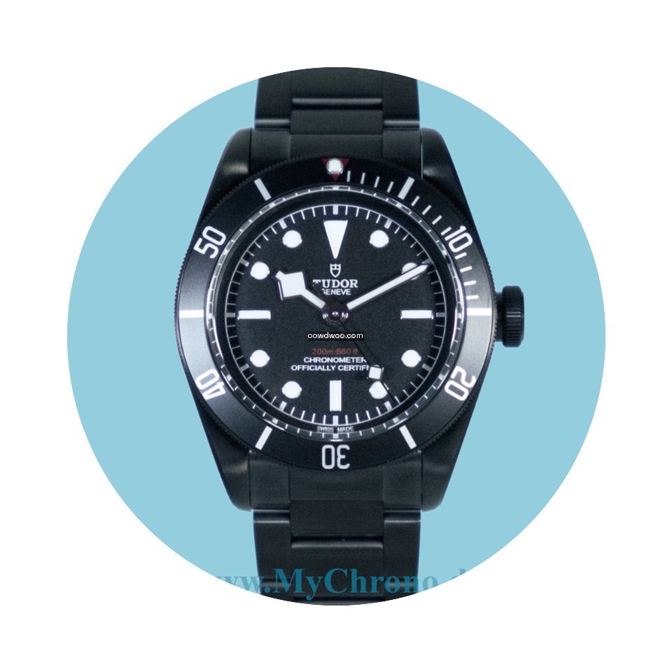 Tudor Heritage Black Bay Dark Stahlband ...