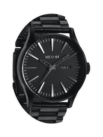 Nixon Sentry SS A356-001 All Black Herre...