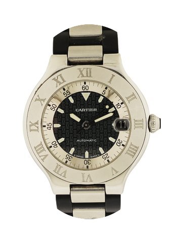 Cartier “21″ men’s Stainless Steel...