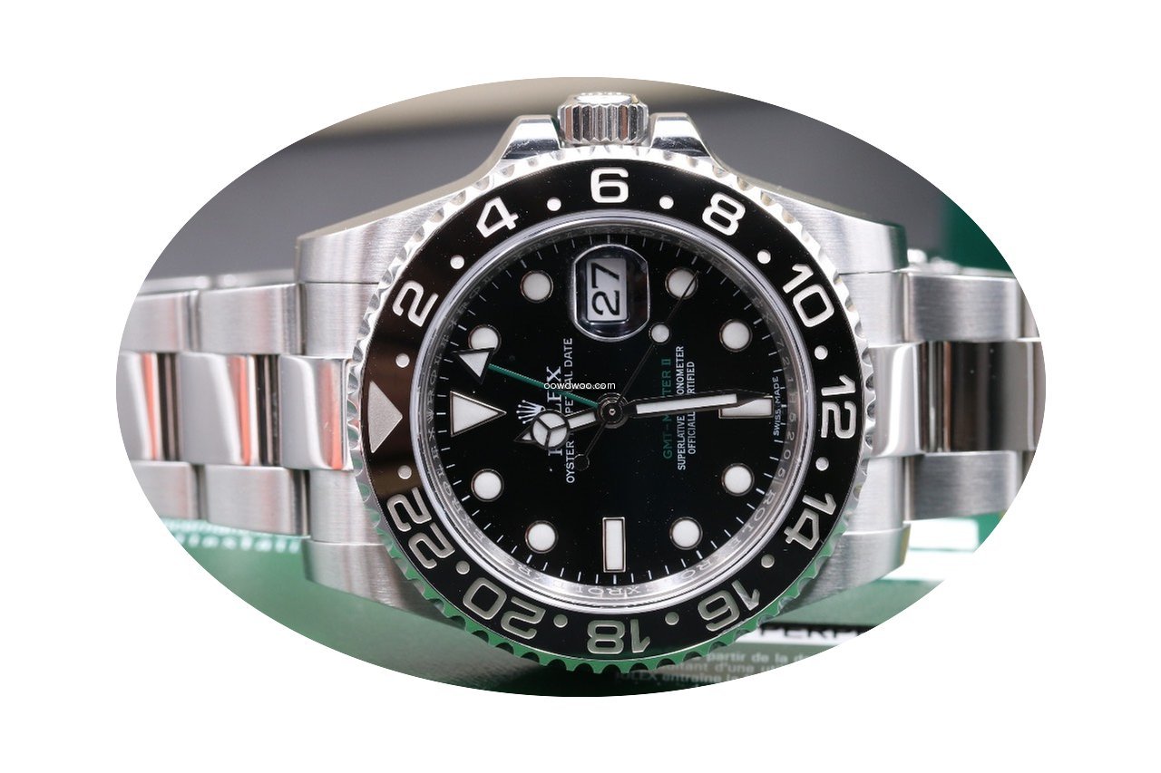 Rolex GMT-Master II 116710LN ALPHANUMERI...
