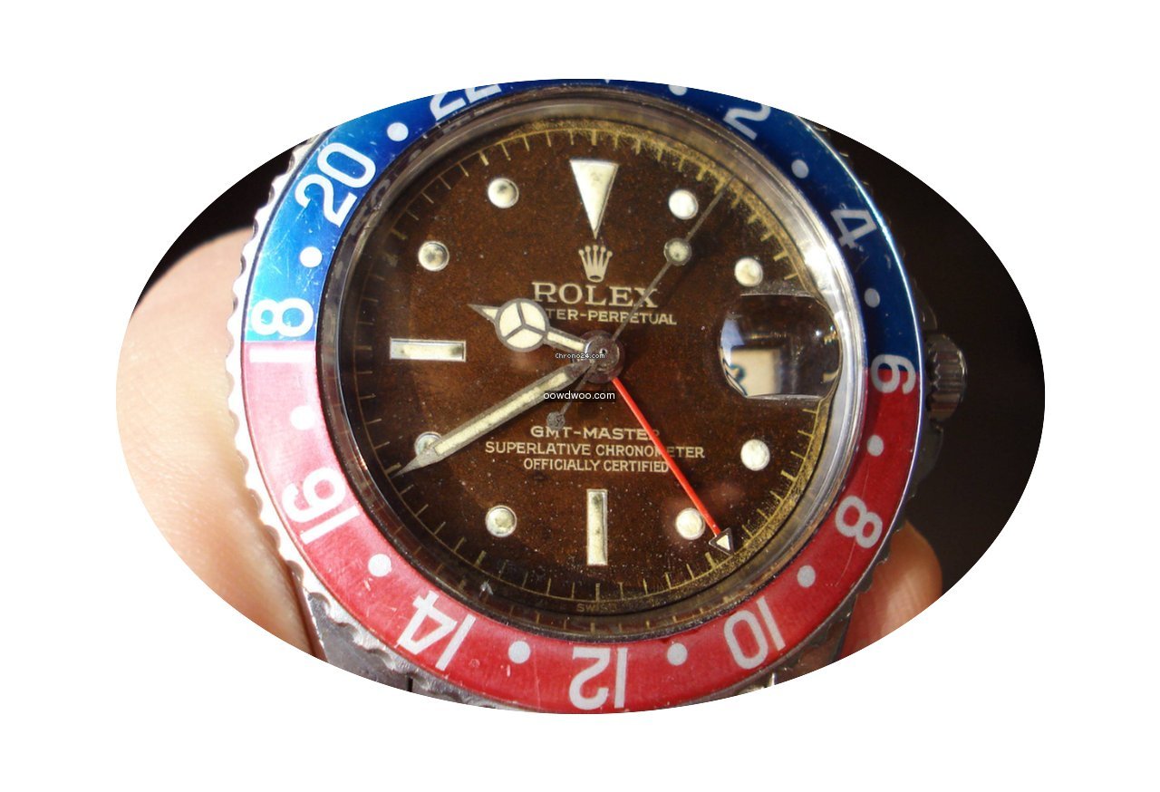 Rolex GMT-Master 1675 PCG TROPICAL UNPOL...