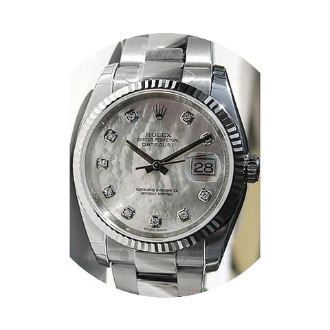 Rolex Datejust 116234 Stainless Steel He...