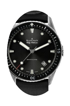 Blancpain Fifthy Fathoms Bathyscaphe Bla...