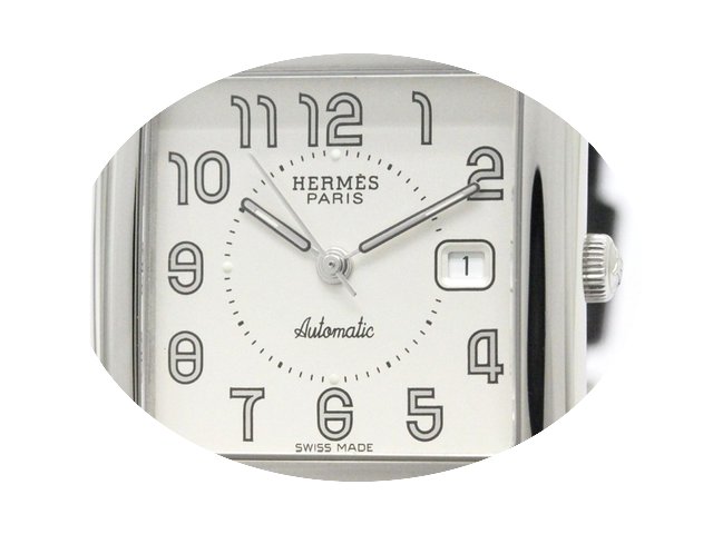 Hermès Cape Cod Double Tour Steel Autom...